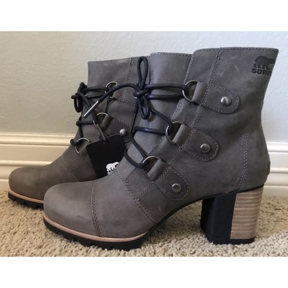 Sorel Addington Lace Up Waterproof Leather Boots - Picture 4 of 6